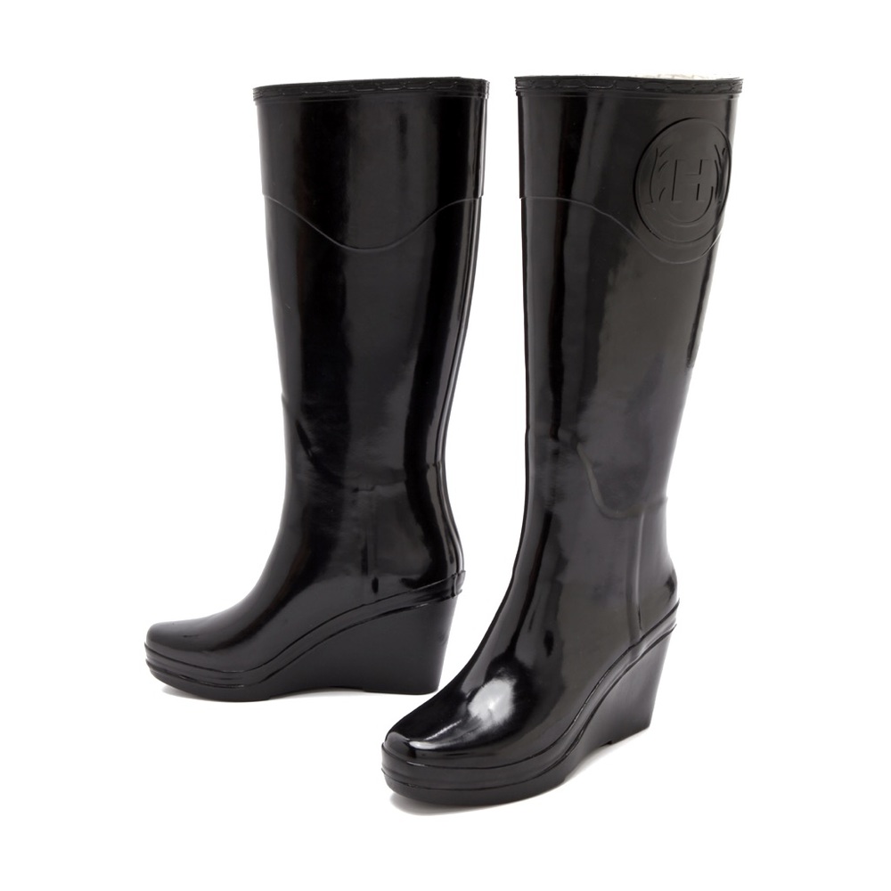 🌻Hunter Champery Wedge Rain Boots
